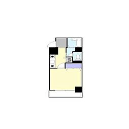 JLBグランエクリュ戸越銀座 1Kの間取図画像