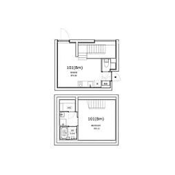 LEGALAND駒沢大学 1階1LDKの間取り