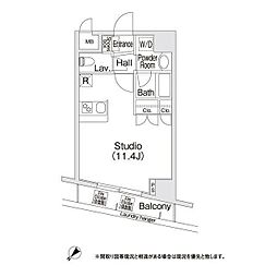 間取図画像 ワンルーム
