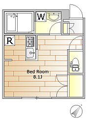 間取図画像 ワンルーム