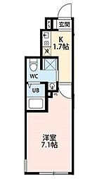 間取図画像 ワンルーム