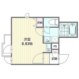 間取図画像 ワンルーム