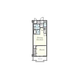 COMFORT南六郷 1LDKの間取図画像