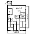 パークサイド南大井3階11.6万円