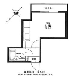 間取図画像 ワンルーム