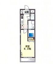 COTY  ｜ 東京都大田区北千束2丁目（賃貸マンション1K・3階・27.55㎡） その2