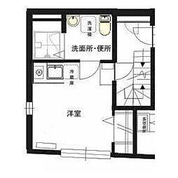 アーバンステージ大森西 ワンルームの間取図画像