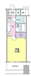 間取図画像 1K