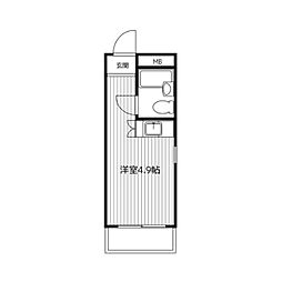 間取図画像 ワンルーム