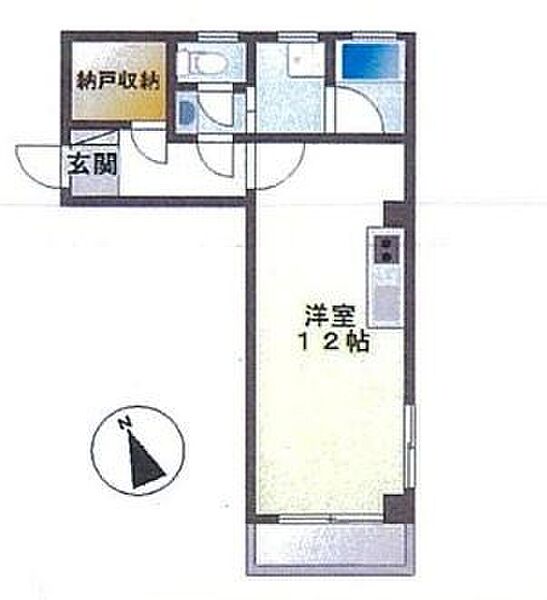 リバーコート ｜東京都大田区田園調布南(賃貸マンション1R・1階・35.00㎡)の写真 その2