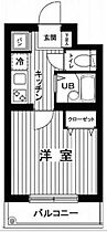 東京都大田区雪谷大塚町（賃貸マンション1K・2階・21.08㎡） その2