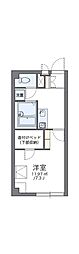 レオパレスラホンテーヌ 1Kの間取図画像