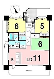 間取図画像 3LDK