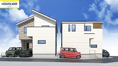 外観:完成イメージです♪2026年12月完成予定◎小・中学校徒歩11分以内♪ 外観:完成イメージです♪2026年12月完成予定◎小・中学校徒歩11分以内♪