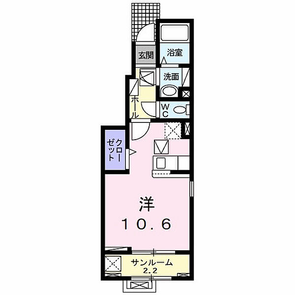 ルミエール　弥栄I 101｜兵庫県豊岡市弥栄町(賃貸アパート1R・1階・32.23㎡)の写真 その2