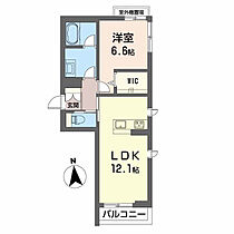 シャーメゾン千代田 202 ｜ 兵庫県豊岡市千代田町43番1（賃貸マンション1LDK・2階・47.28㎡） その1