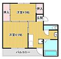 ヴィラナリー豊岡1号棟2階3.3万円