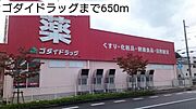 ゴダイドラッグまで650m