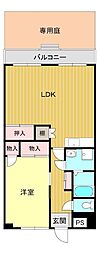 ロイヤルフラッツ 1LDKの間取図画像