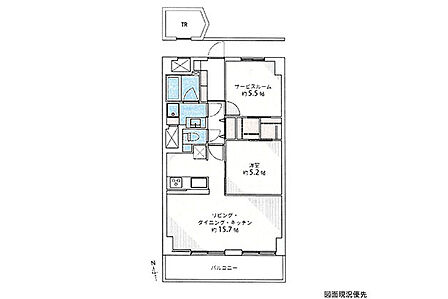 間取り図※図面現況優先
