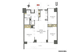 ヴェルディ宇品東 3LDKの間取図画像