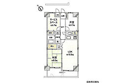 間取図画像 2SLDK