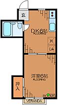 東京都世田谷区代沢4丁目（賃貸アパート1K・2階・20.91㎡） その2