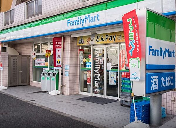 画像15:【コンビニエンスストア】ファミリーマート世田谷淡島通り店まで486ｍ