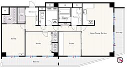 間取図画像 3LDK