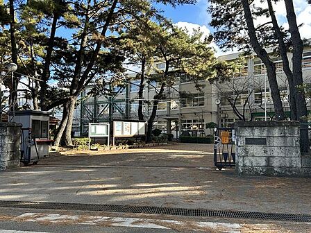 浜の宮中学校 1670m