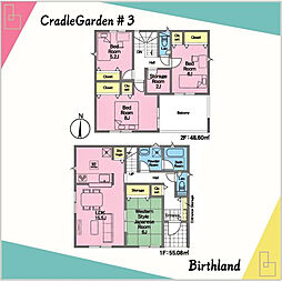 棚倉町棚倉第15　Cradle　Garden　全3棟