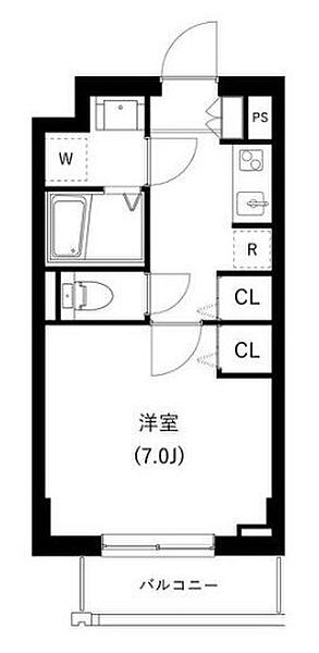 東京都文京区関口1丁目(賃貸マンション1K・2階・25.34㎡)の写真 その2