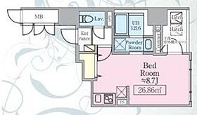 東京都千代田区内神田2丁目（賃貸マンション1R・6階・26.86㎡） その2