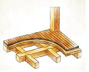 1・2階の床に合板を敷く剛床工法を採用。床を一体化することで建物の変形やねじれを抑制し、横方向の力にも配慮した構造です。地震や台風時にも安定性を高め、安心感のある住まいを実現します。