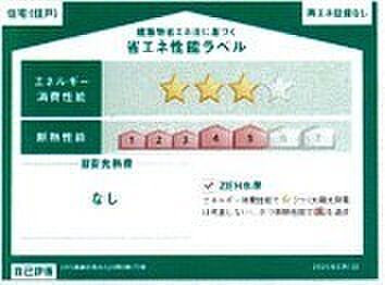 省エネ性能ラベルを拡大表示