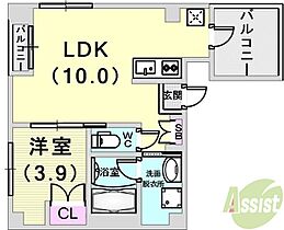 ＳＤグランツ神戸西元町  ｜ 兵庫県神戸市中央区北長狭通7丁目1-25（賃貸マンション1LDK・6階・34.71㎡） その2