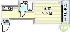 ネオダイキョー神戸元町  ｜ 兵庫県神戸市中央区元町通6丁目8-3（賃貸マンション1R・7階・14.89㎡） その2