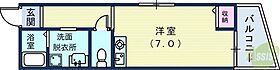 レジデンス郷生田町  ｜ 兵庫県神戸市中央区生田町4丁目（賃貸マンション1R・2階・25.17㎡） その2