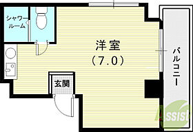 エクラ諏訪山  ｜ 兵庫県神戸市中央区中山手通4丁目（賃貸マンション1R・2階・16.00㎡） その2