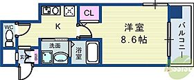 ロイヤル神戸三宮  ｜ 兵庫県神戸市中央区加納町4丁目（賃貸マンション1K・8階・29.53㎡） その2