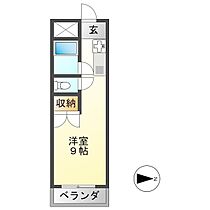 シャトー岐西 205 ｜ 岐阜県岐阜市又丸村中30-1（賃貸マンション1R・2階・19.80㎡） その2