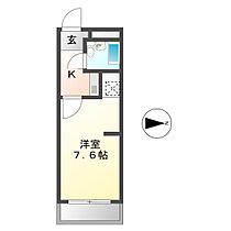 Ｃａｓａ月ノ会 2A ｜ 岐阜県岐阜市月ノ会町2丁目31（賃貸マンション1K・2階・20.40㎡） その2