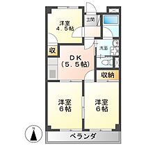 ＷＥＳＴ　ＰＡＲＫ　ＰＬＡＣＥ 202 ｜ 岐阜県各務原市川島緑町1丁目（賃貸マンション3DK・2階・48.60㎡） その2