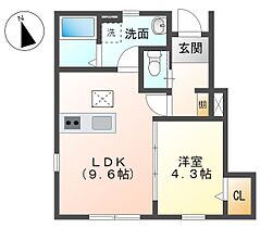 岐阜県各務原市三井北町3丁目（賃貸アパート1LDK・1階・35.86㎡） その2