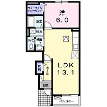 パティオ 102 ｜ 岐阜県各務原市鵜沼宝積寺町1丁目97（賃貸アパート1LDK・1階・45.34㎡） その2