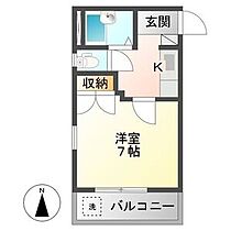 コテージ東海（南） 201 ｜ 岐阜県岐阜市日野南7丁目（賃貸マンション1K・2階・20.38㎡） その2