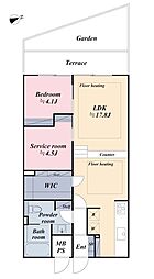 間取図画像 1SLDK