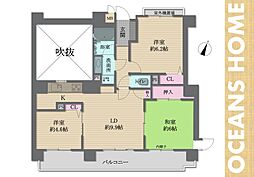 間取図画像 3LDK