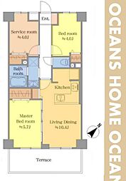 間取図画像 2SLDK