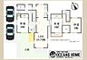 間取り：全居室ゆとりの6帖以上＆全居室2面採光につきとっても明るいお部屋です◎